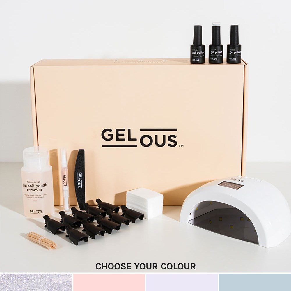 Gelous gel nail polish Warehouse Starter Kit - photographed in New Zealand