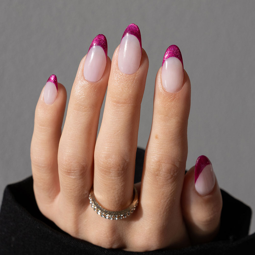French Nail Tip Guides - photographed in New Zealand on model