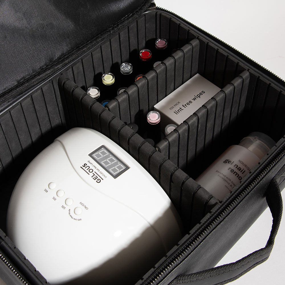 Gelous Gel Nail Polish Storage Case product photo - photographed in New Zealand