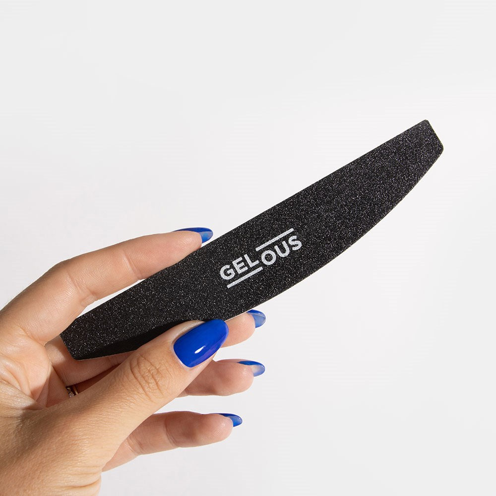 Gelous Gel Nail Polish Large 180 / 100 Grit Nail File / Buffer product photo - photographed in New Zealand