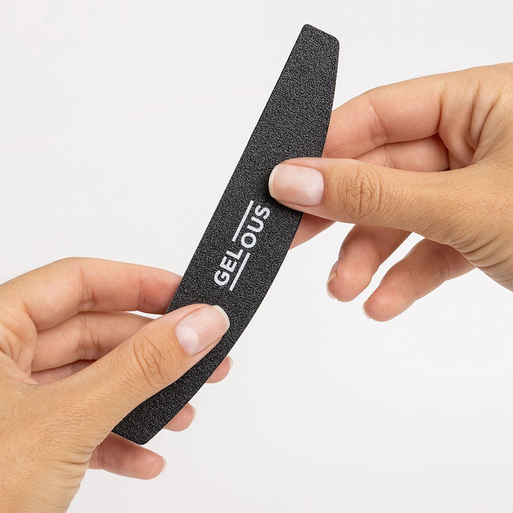 Gelous Gel Nail Polish Large 180 Grit Nail File / Buffer product photo - photographed in New Zealand