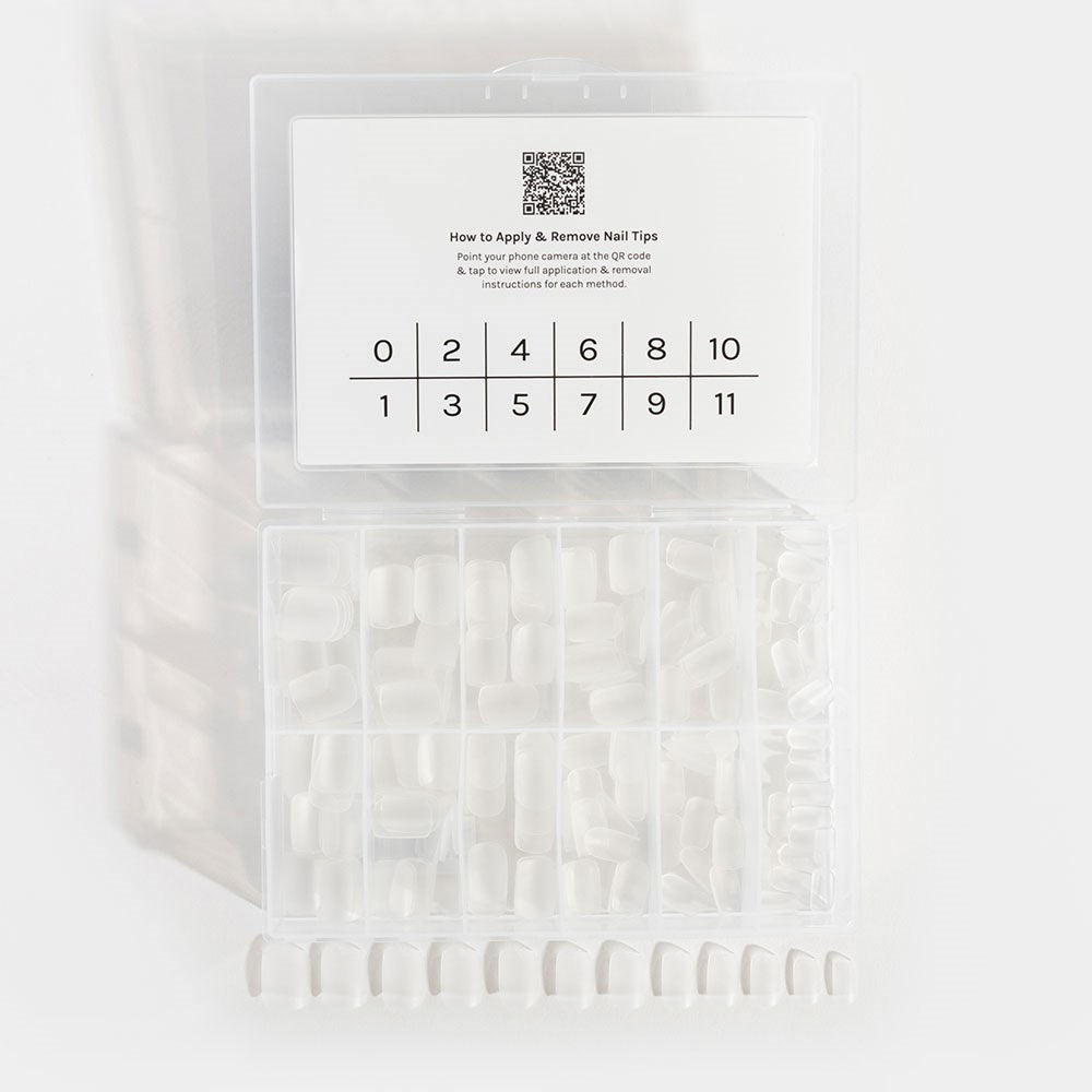 Gelous Short Square Nail Tips product photo - photographed in New Zealand