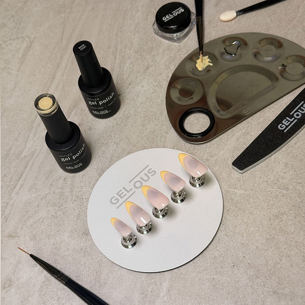 Gelous Nail Tip Stand with Nail Tip Pieces (5 Pack) Product Photo - photographed in New Zealand