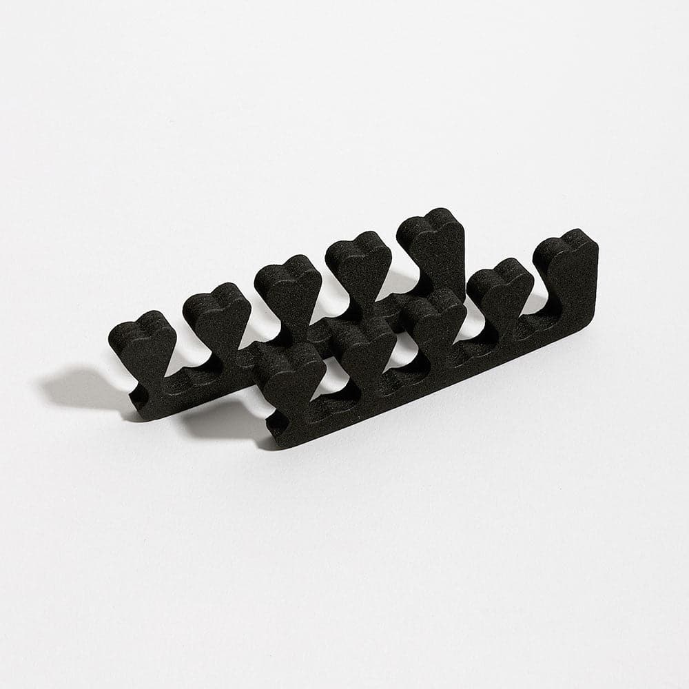 Black Foam Pedicure Toe Separators product photo - photographed in New Zealand