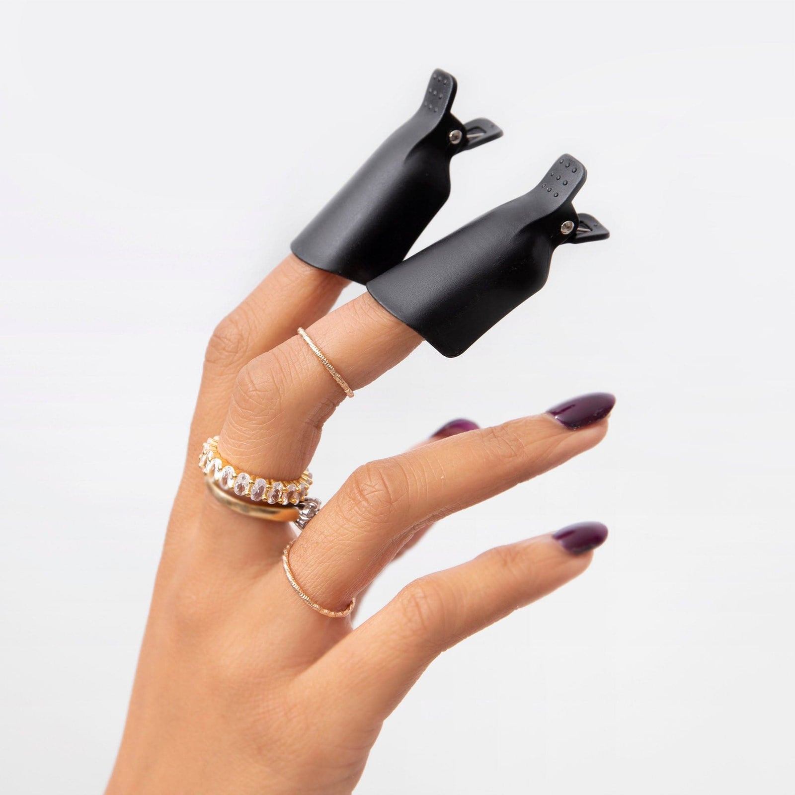 Gelous Manicure Removal Clips - photographed in New Zealand