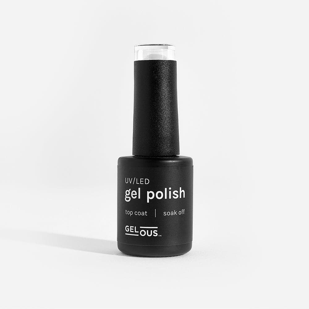 Gelous Shimmer Top Coat gel nail polish - photographed in New Zealand