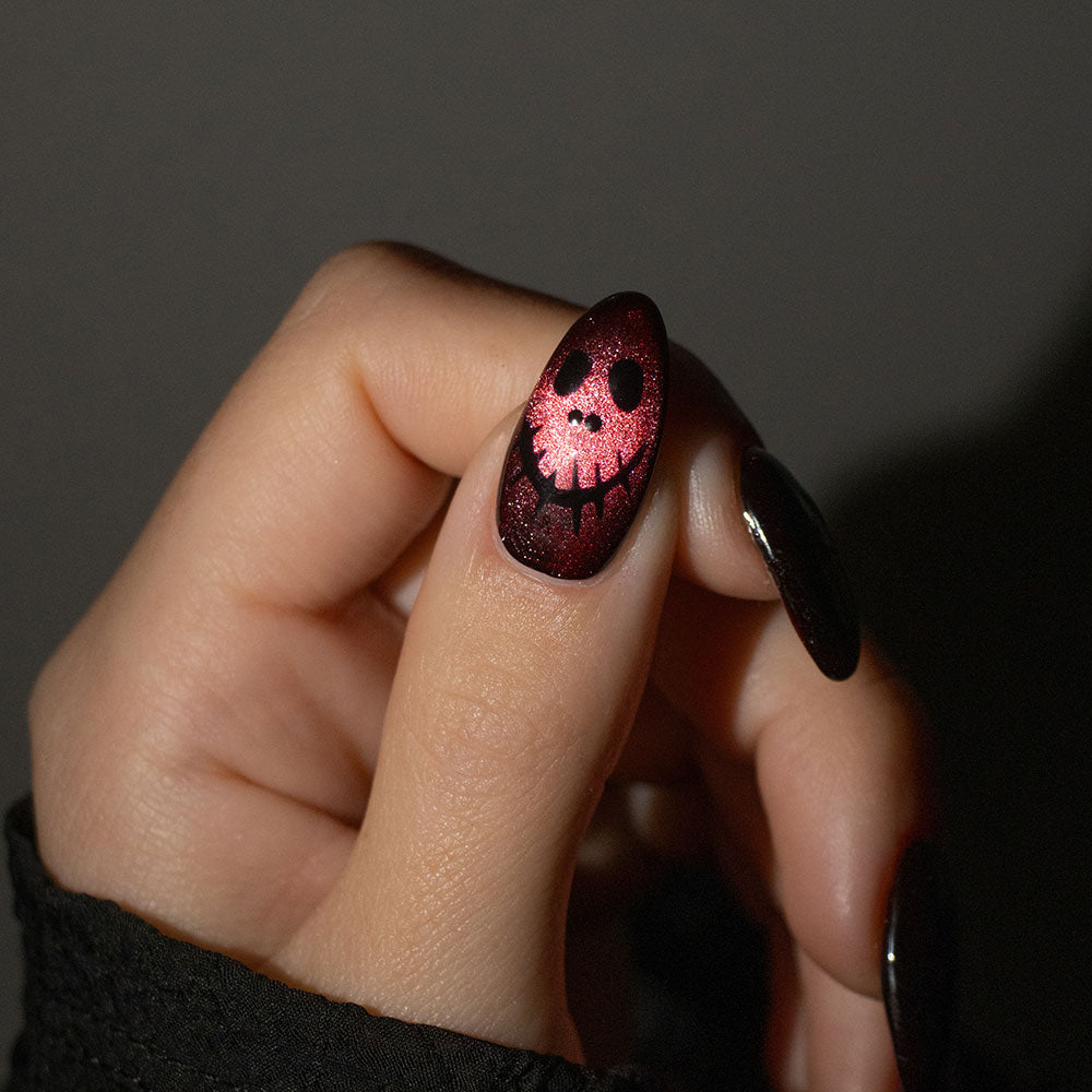 Gelous Velvet Jewel gel nail polish - photographed in New Zealand on model
