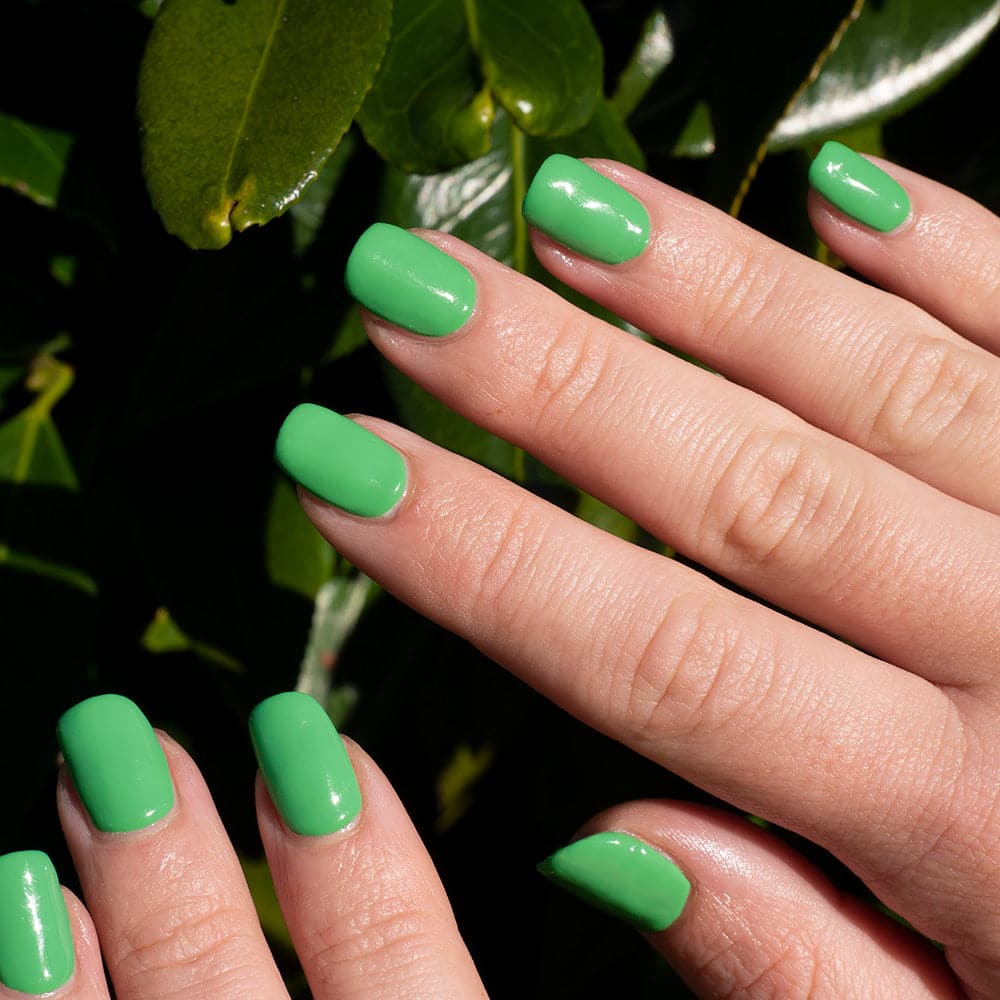 Gelous Garden Party gel nail polish swatch - photographed in New Zealand
