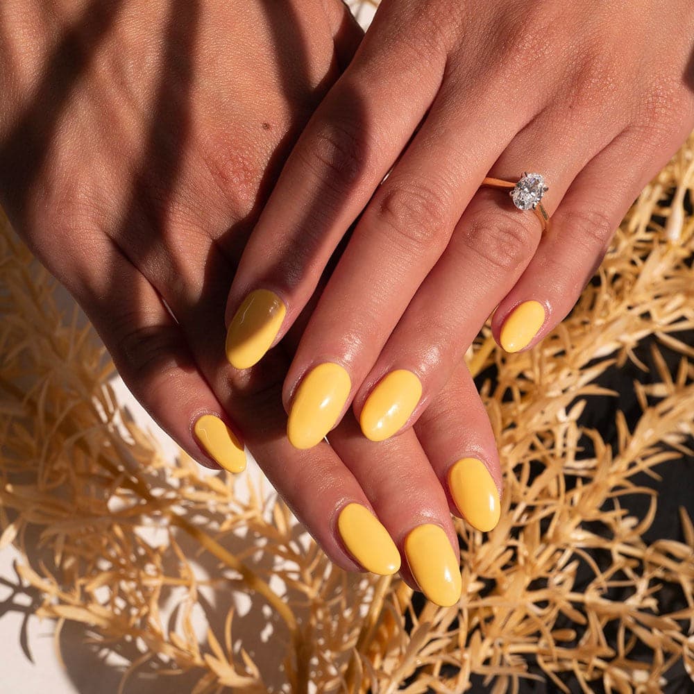 Gelous Honey Bunny gel nail polish - photographed in New Zealand on model