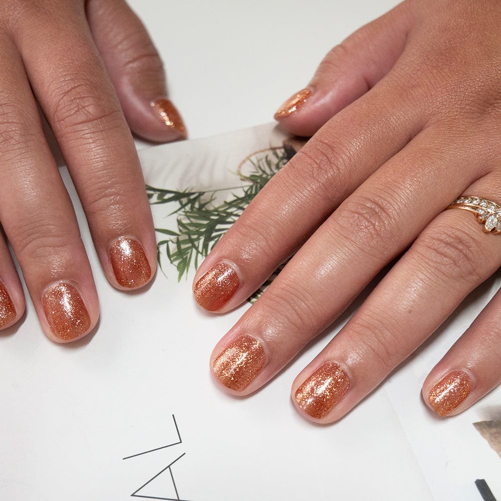 Gelous Proper Copper gel nail polish - Instagram Photo