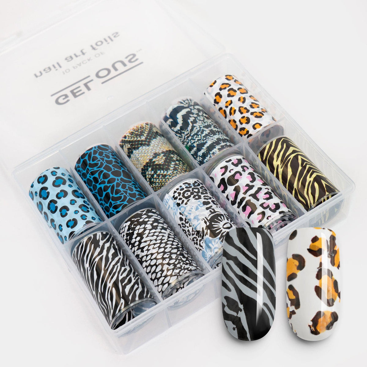 Gelous Be Wild Nail Art Foils product photo - photographed in New Zealand