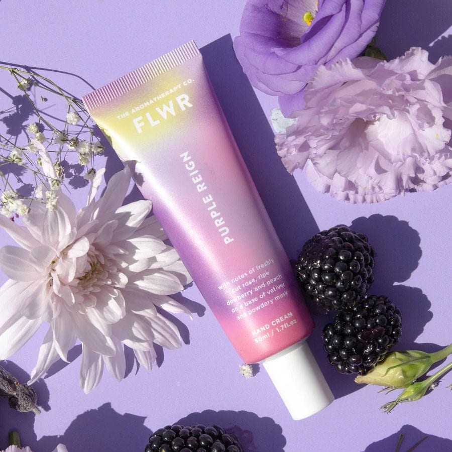 The Aromatherapy Co. Purple Reign Hand Cream - photographed in New Zealand
